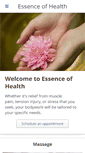 Mobile Screenshot of essenceofhealthmt.com